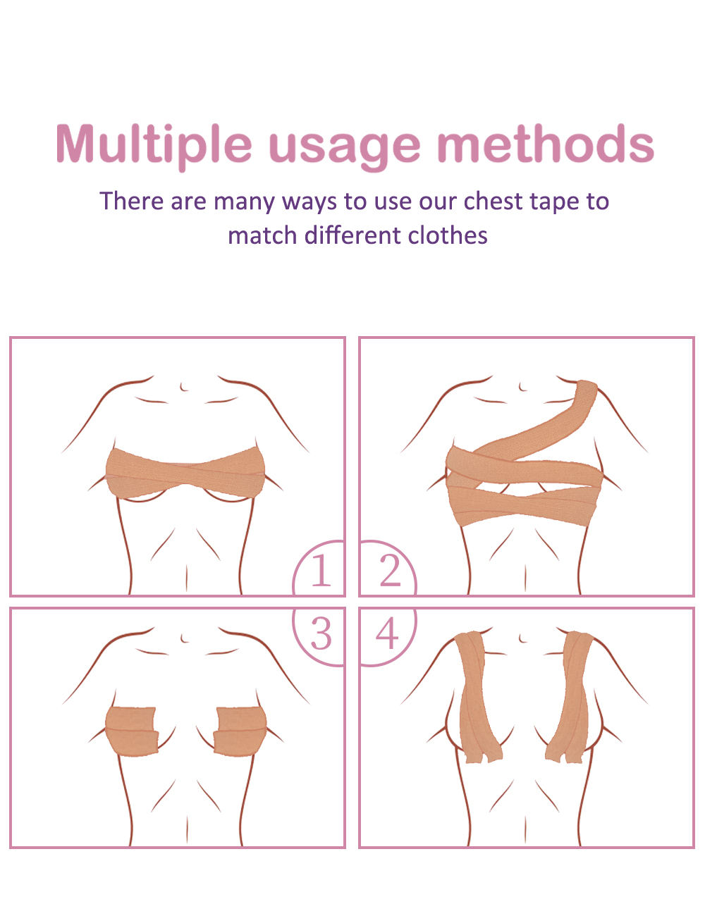 How To Apply Adhesive Breast Lift Tape