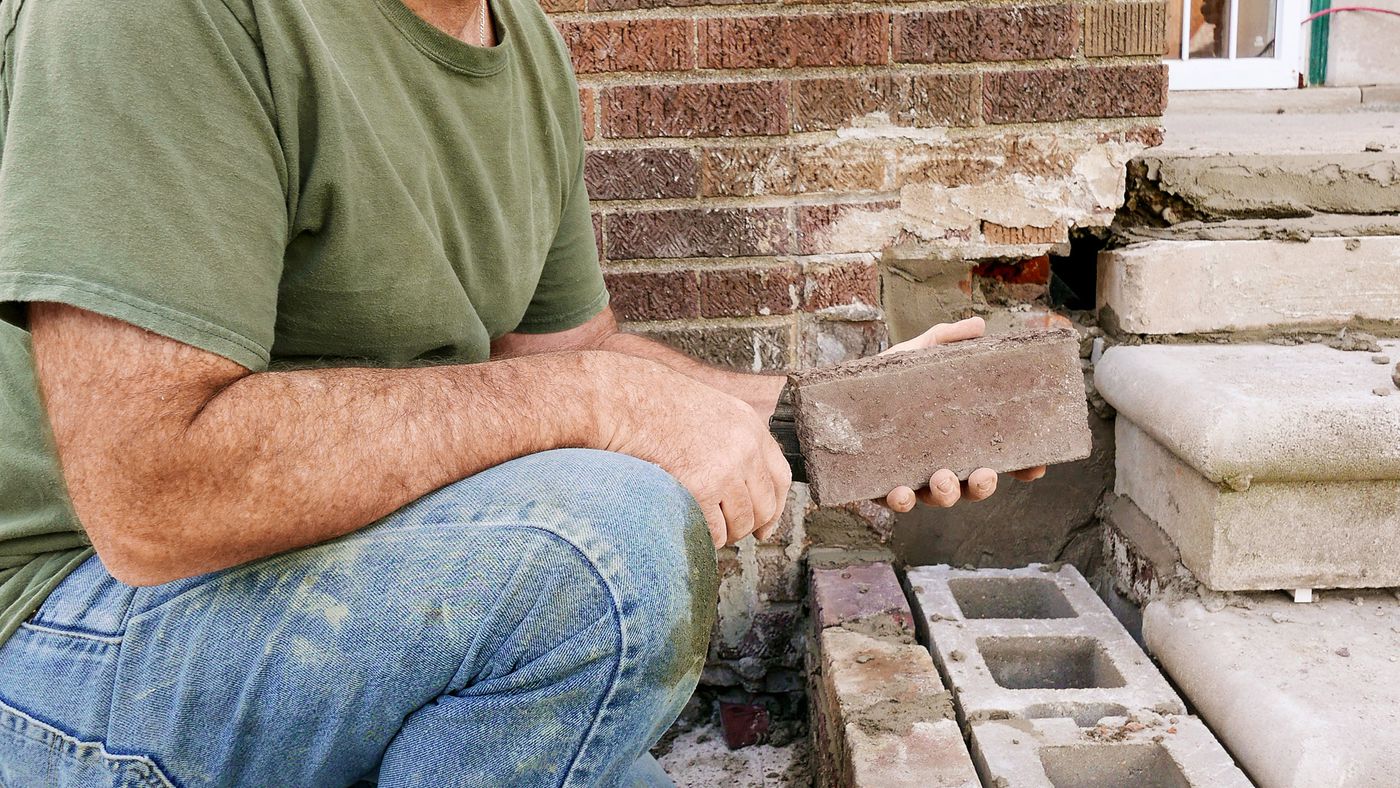 How To Glue Brick To Concrete