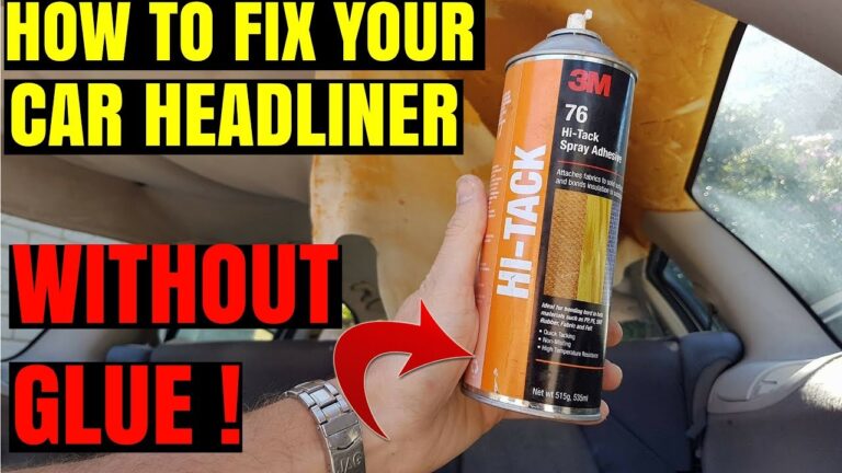 how-to-glue-car-roof-lining-most-comprehensive-guide