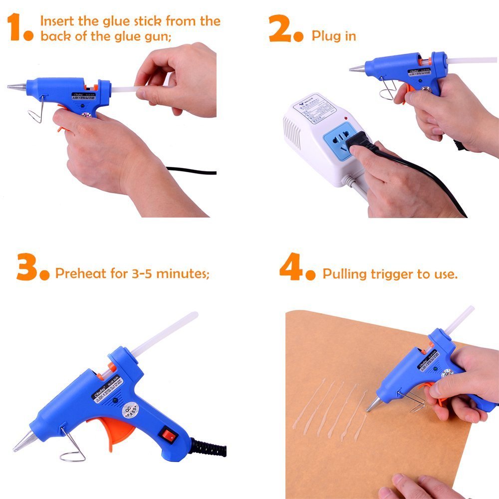 How To Insert Glue Stick In Glue Gun