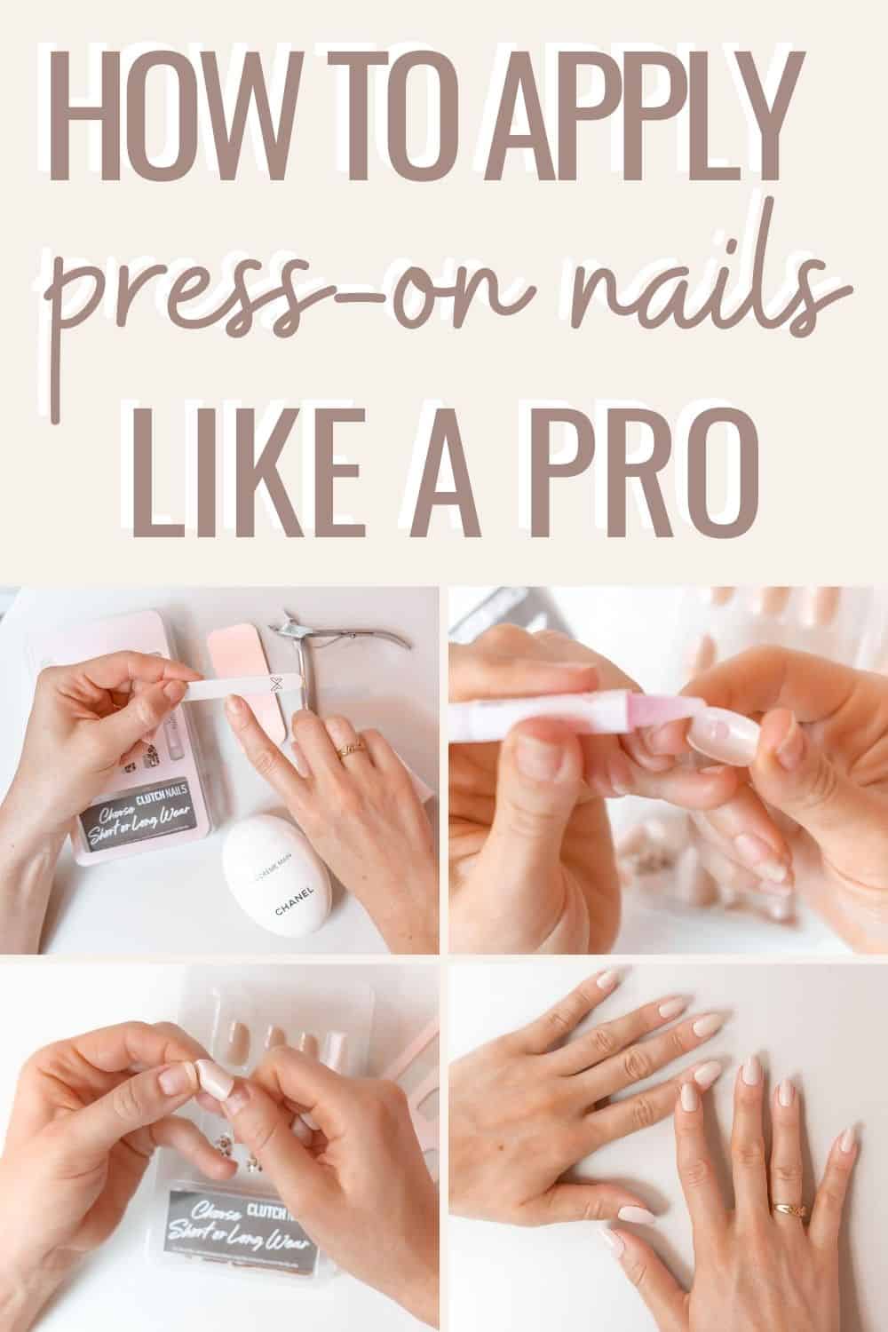 How To Properly Apply Glue On Nails