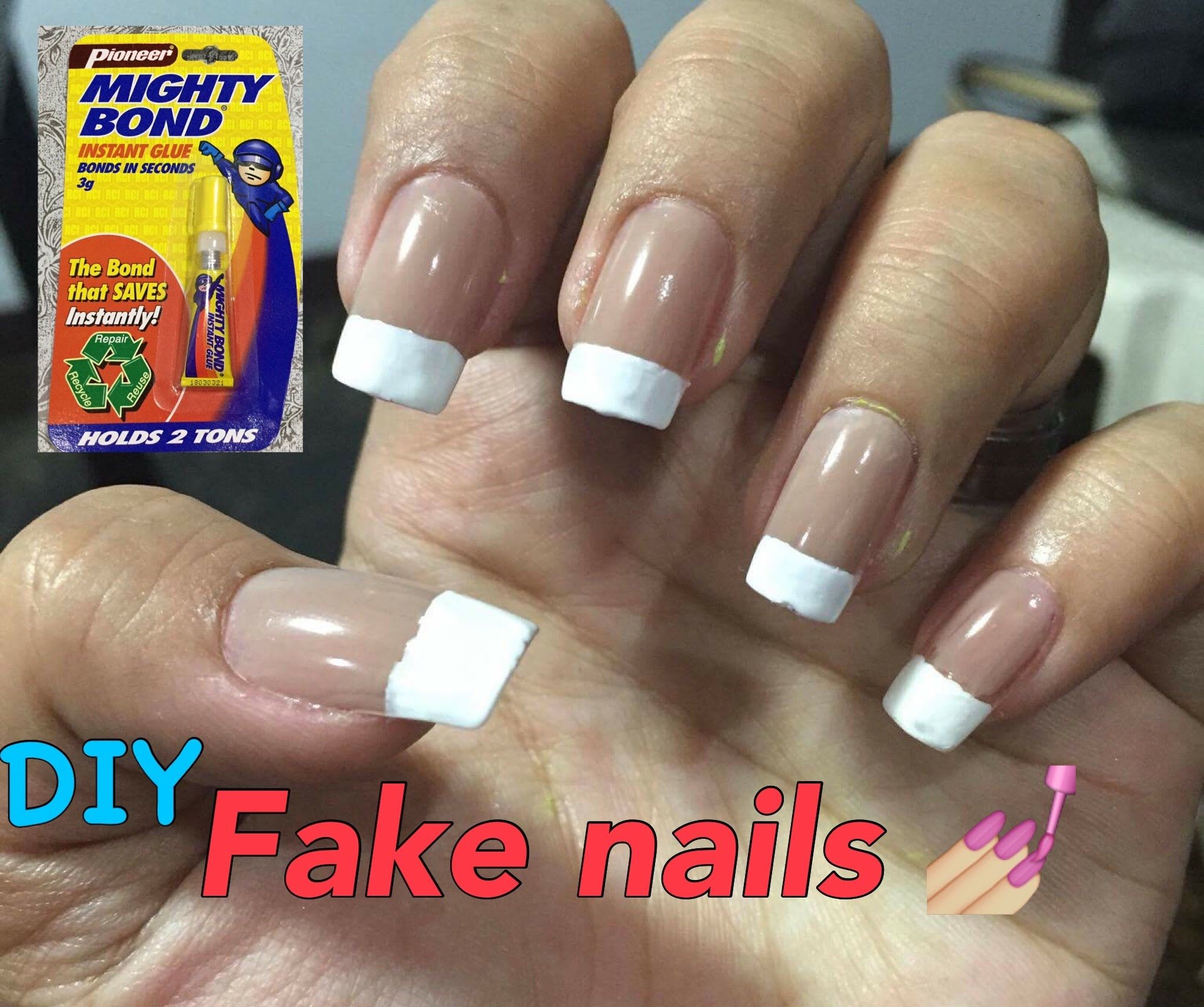 How To Put On Acrylic Nails Without Glue