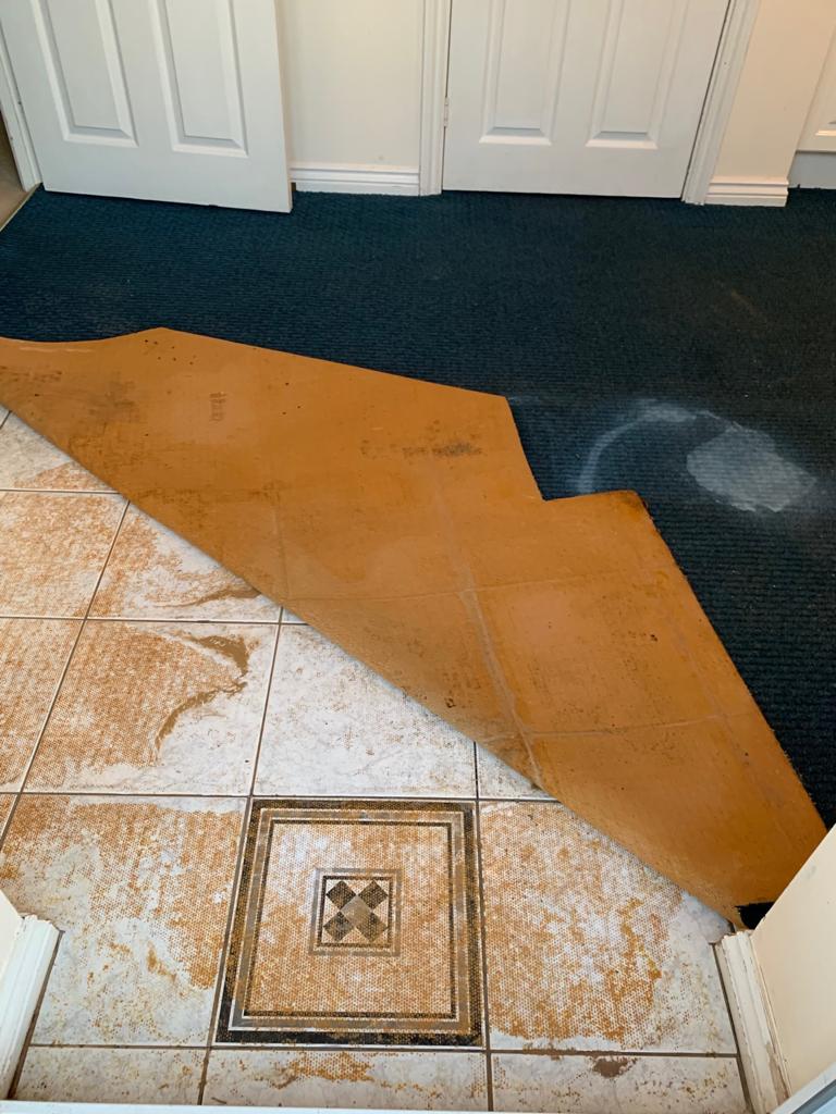 How To Remove Adhesive From Tile Floor