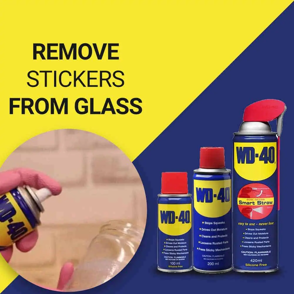 How To Remove Label Adhesive From Glass