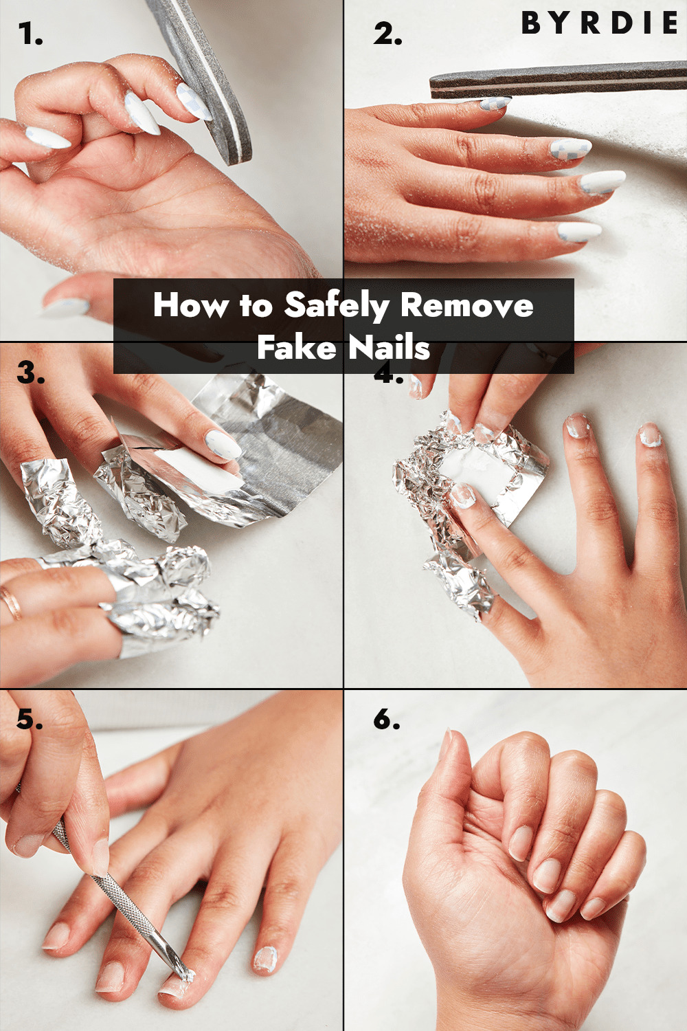 How To Take Off Fake Glue On Nails At Home