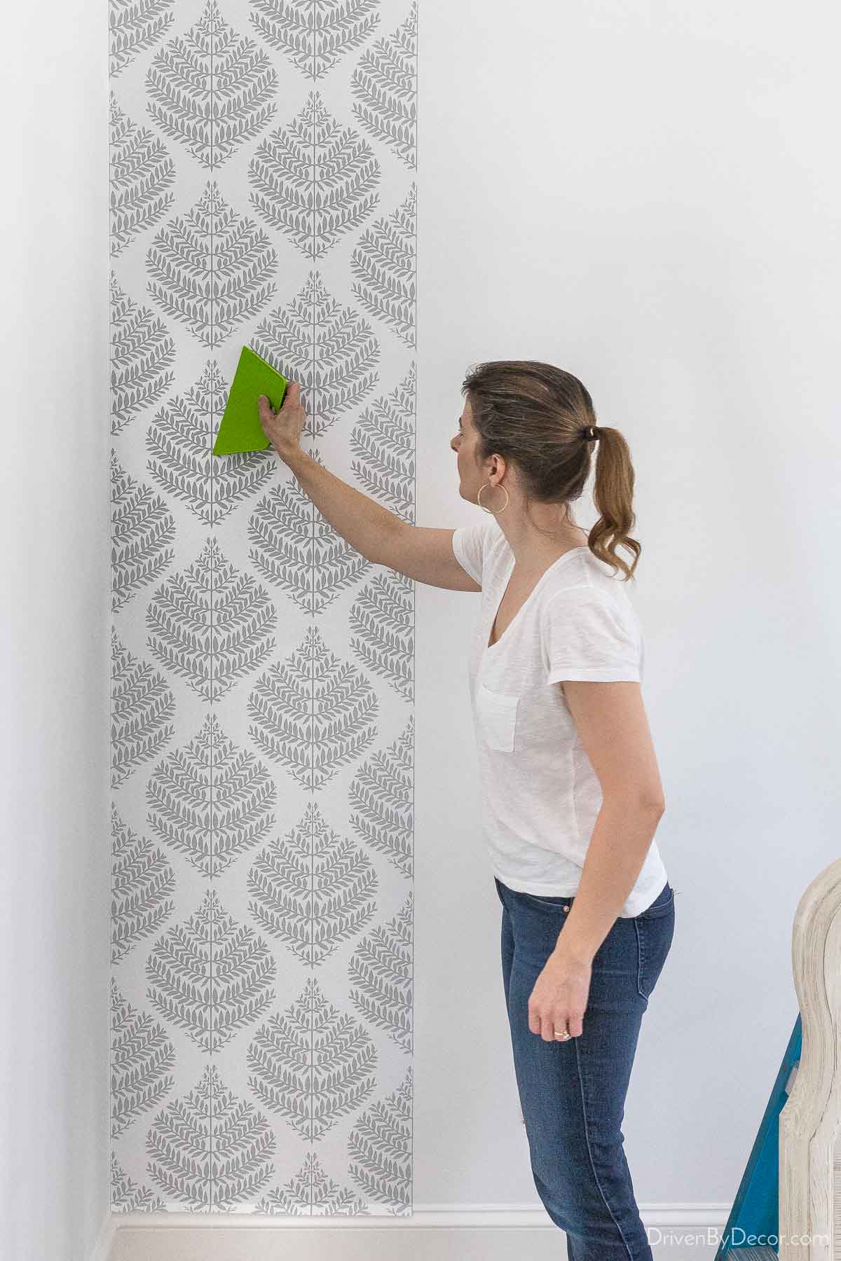 Self Adhesive Wallpaper How To Apply